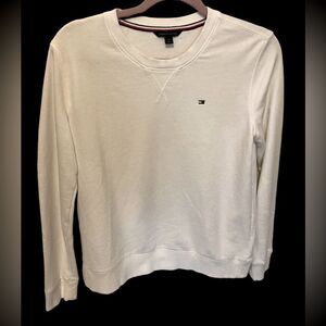 Tommy Hilfiger White Sweatshirt Small